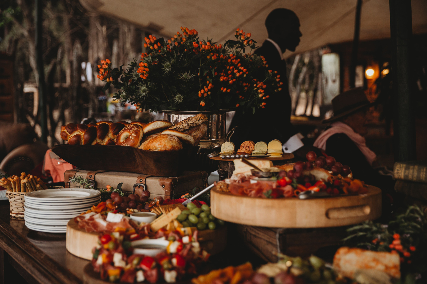 Flowers and Food